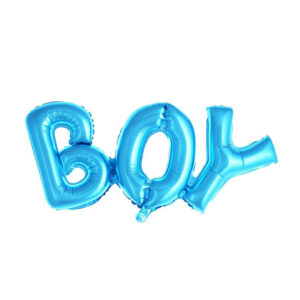 10in Boy Letters Balloon
